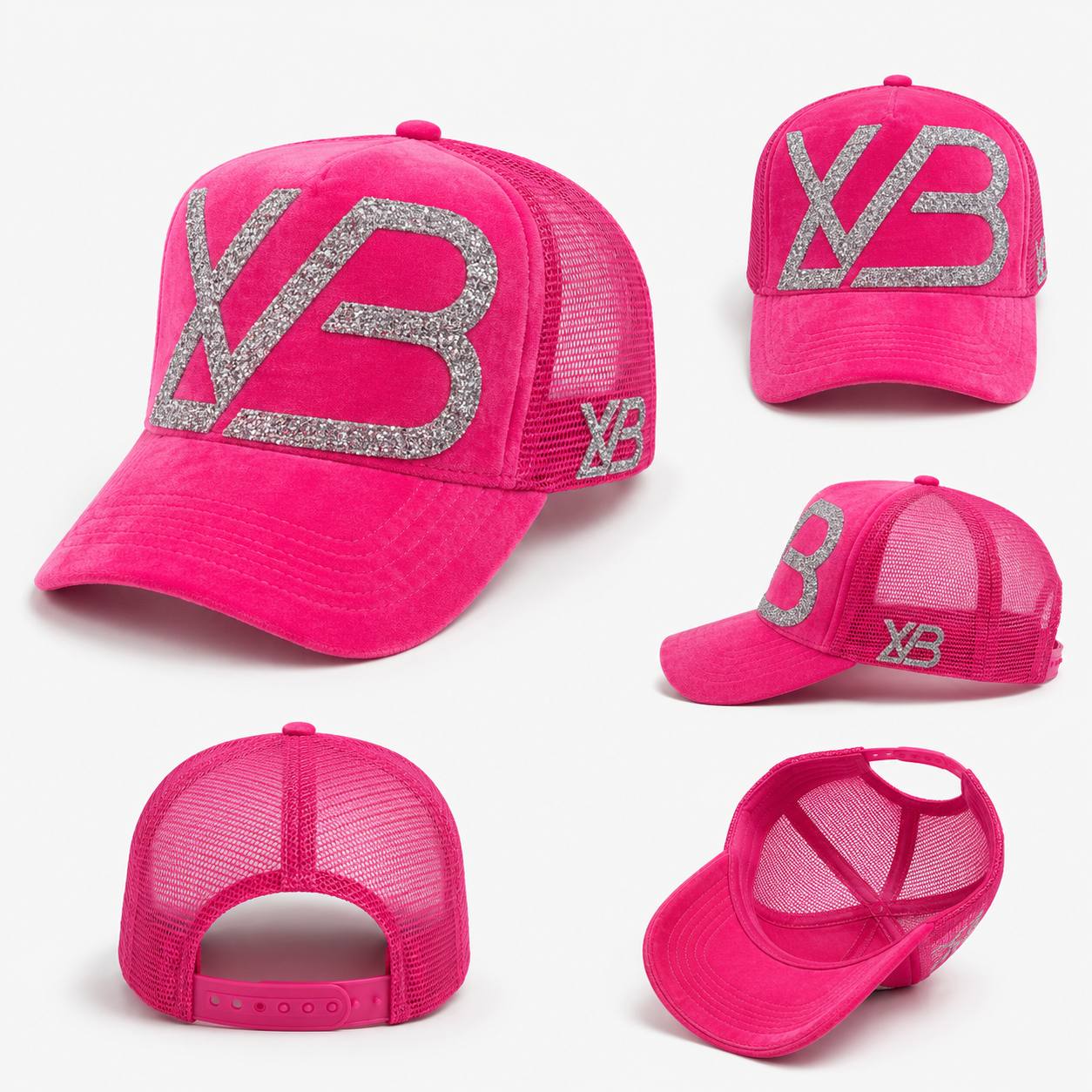 Pink LVB Crystal Cap