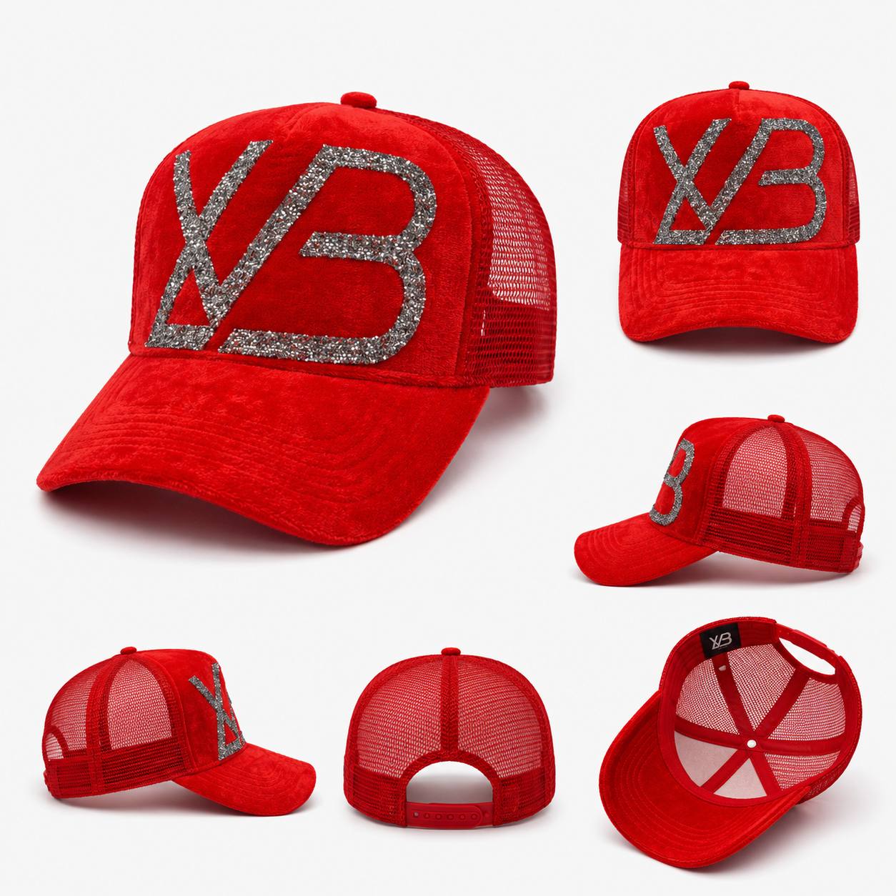 Red LVB Crystal Cap