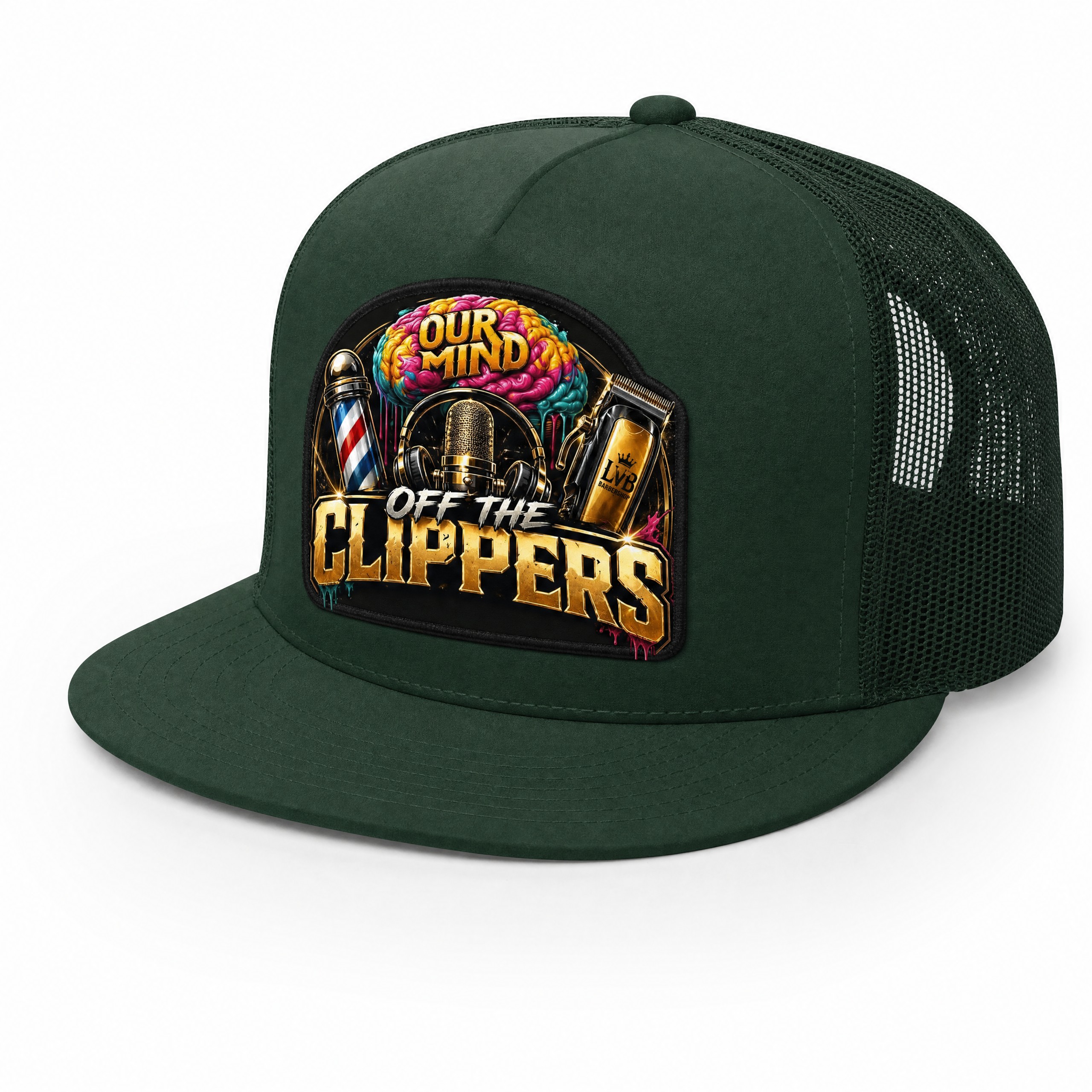 Off The Clippers Hat - Forest Green